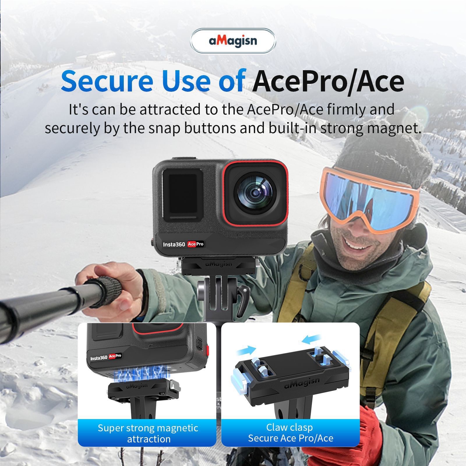 Pre Order Insta Ace Pro Amagisn Plastic Magnetic Quick