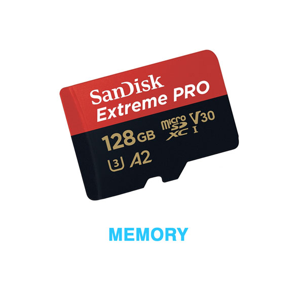  เมมโมรี่การ​์ด หรือ Memory Card อุปกรณ์เสริม Gopro 