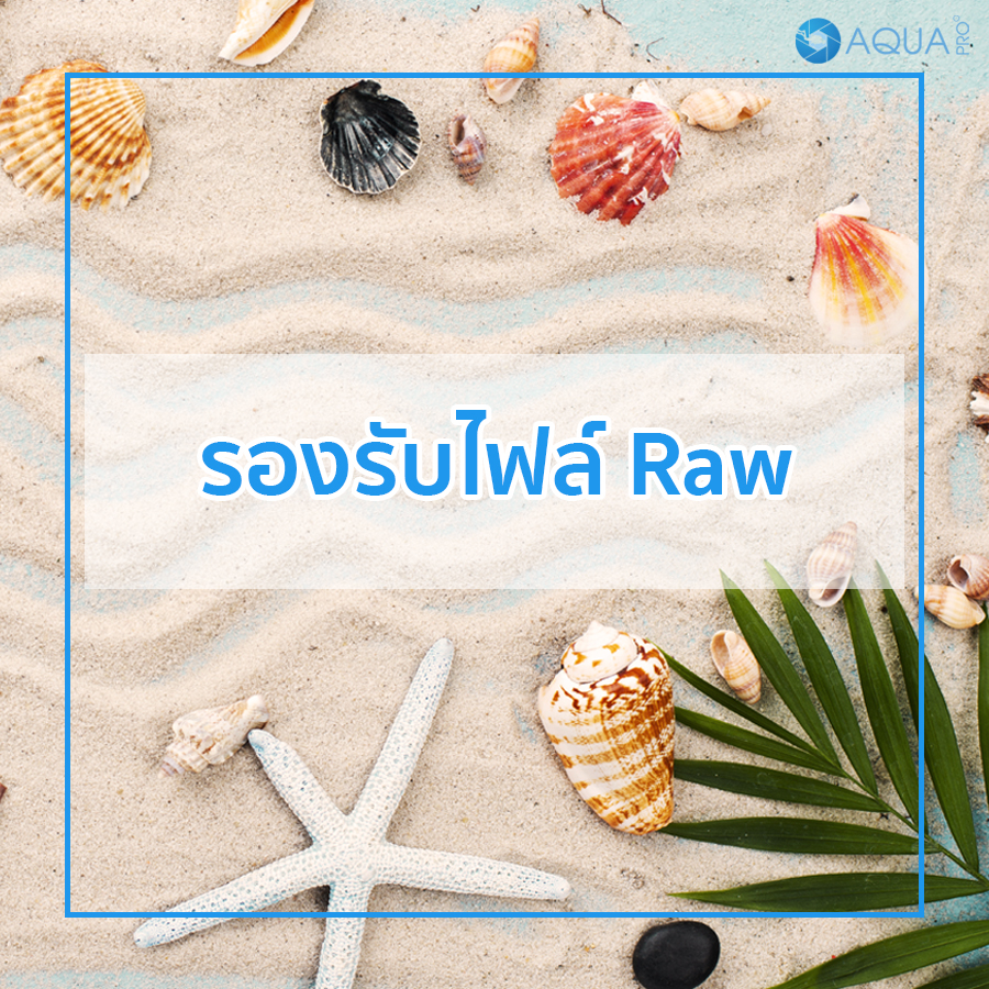 รองรับไฟล์ raw