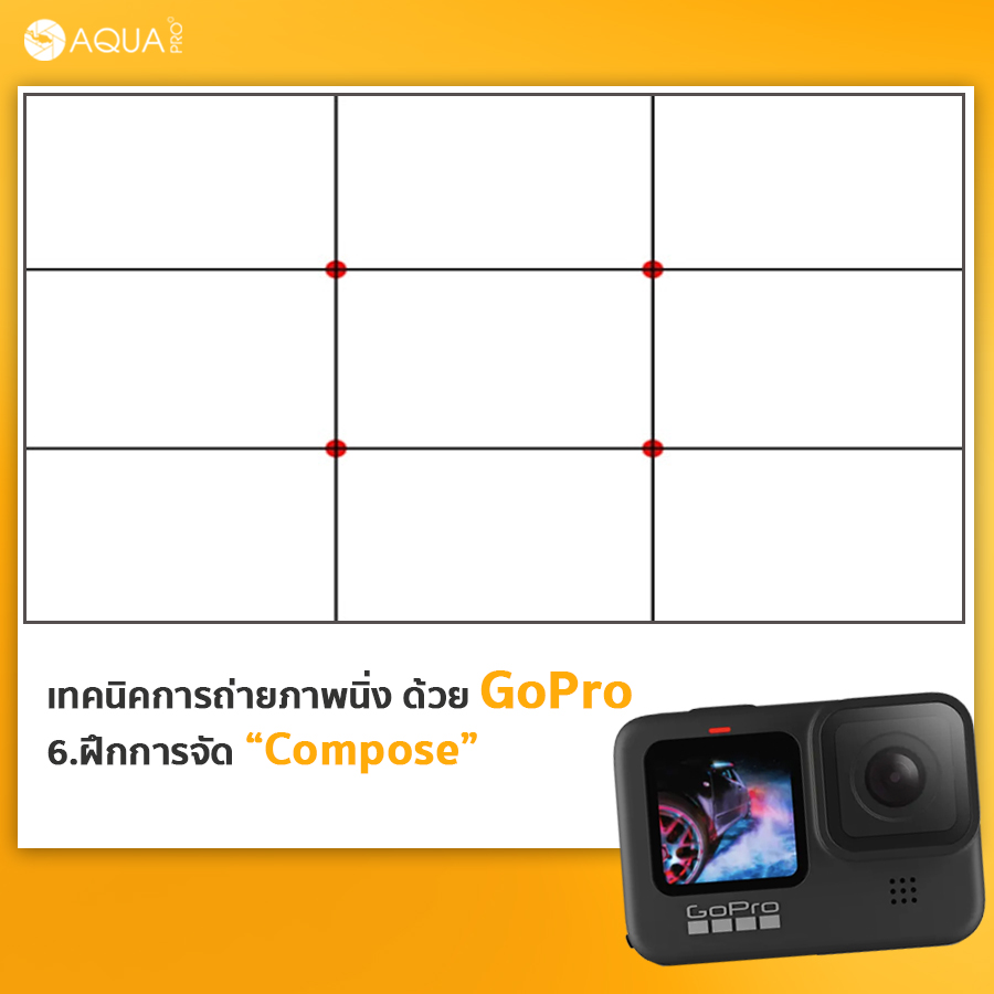 เทคนิคการถ่าย GoPro อย่าง โปรมากกว่าเดิม