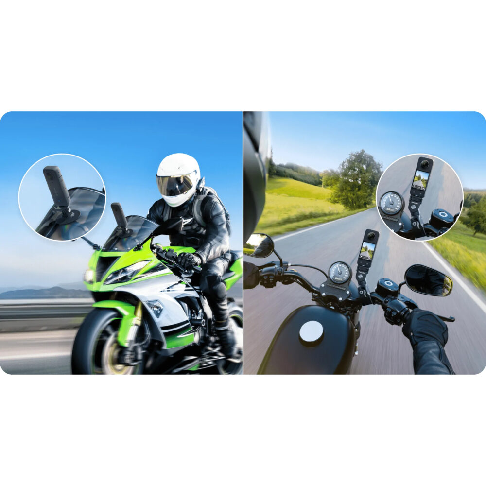 Insta360 Motorcycle Mount Bundle Kit - Image 8