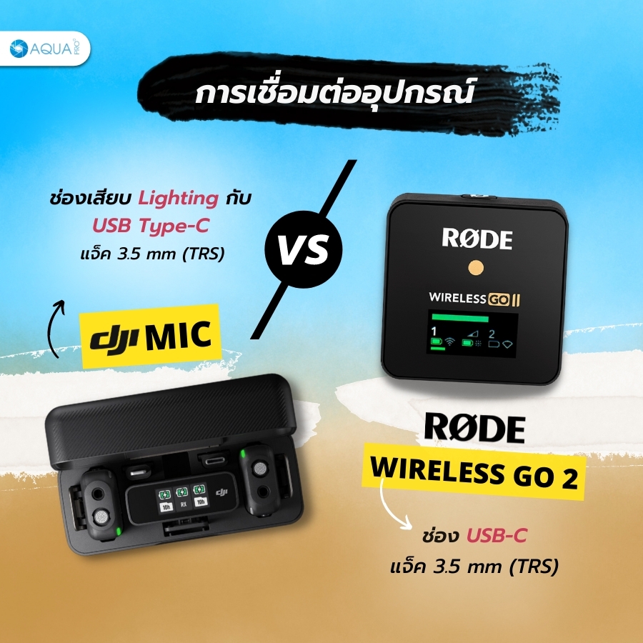 dji mic vs rode wireless go 2