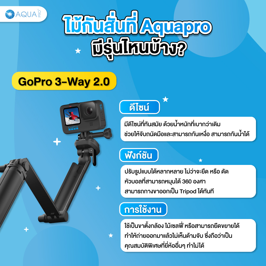 GoPro 3-Way 2.0