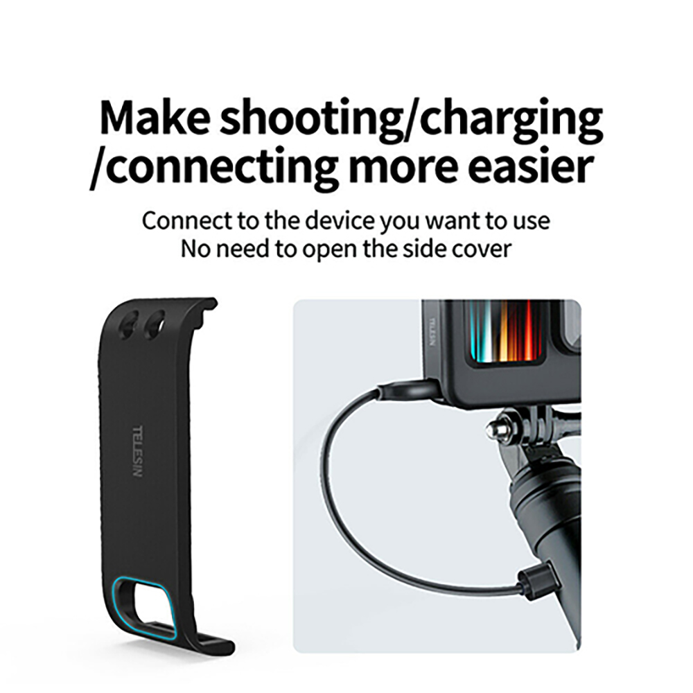 (Pre-Order 7-15 วัน) GoPro 13 / 12 / 11 / 10 / 9 Telesin Battery Lid Plastic - Image 12