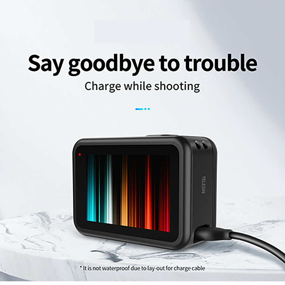 (Pre-Order 7-15 วัน) GoPro 13 / 12 / 11 / 10 / 9 Telesin Battery Lid Plastic - Image 9