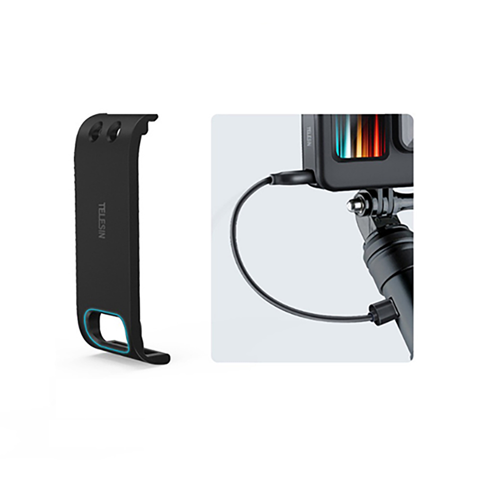 (Pre-Order 7-15 วัน) GoPro 13 / 12 / 11 / 10 / 9 Telesin Battery Lid Plastic - Image 2