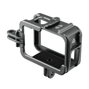 GoPro 12 / 11 / 10 / 9 New Telesin Aluminum House Cage Suitable