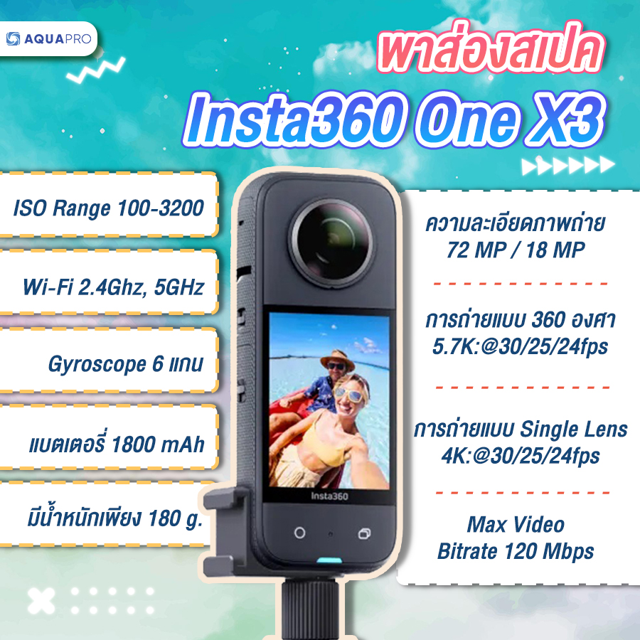 Insta360 one x3