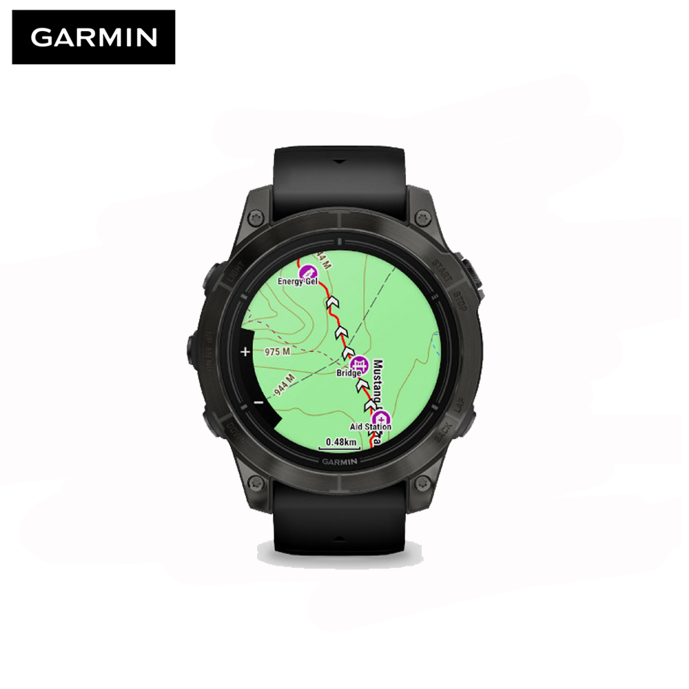 Garmin Epix Pro Gen 2, Sapphire Edition 51 mm Carbon Gray DLC Titanium With Black Band GPS ประกันศูนย์ไทย 2 ปี