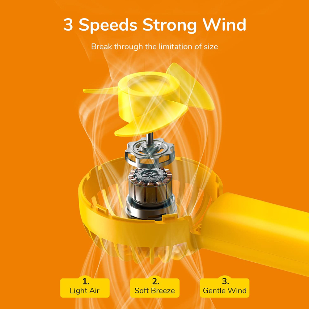 Jisulife FA20 Pocket Mini Fan B-DUCK พัดลมมือถือ พัดลมพกพา ประกันศูนย์ - Image 5