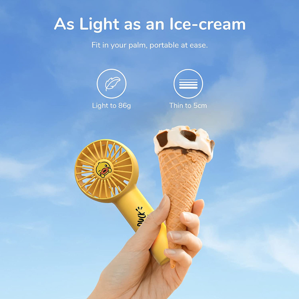 Jisulife FA20 Pocket Mini Fan B-DUCK พัดลมมือถือ พัดลมพกพา ประกันศูนย์ - Image 7