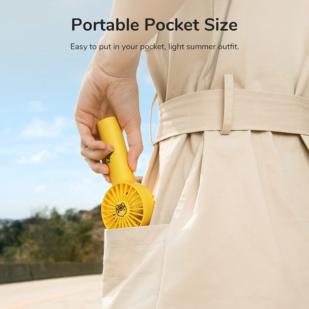Jisulife FA20 Pocket Mini Fan B-DUCK พัดลมมือถือ พัดลมพกพา ประกันศูนย์ - Image 8