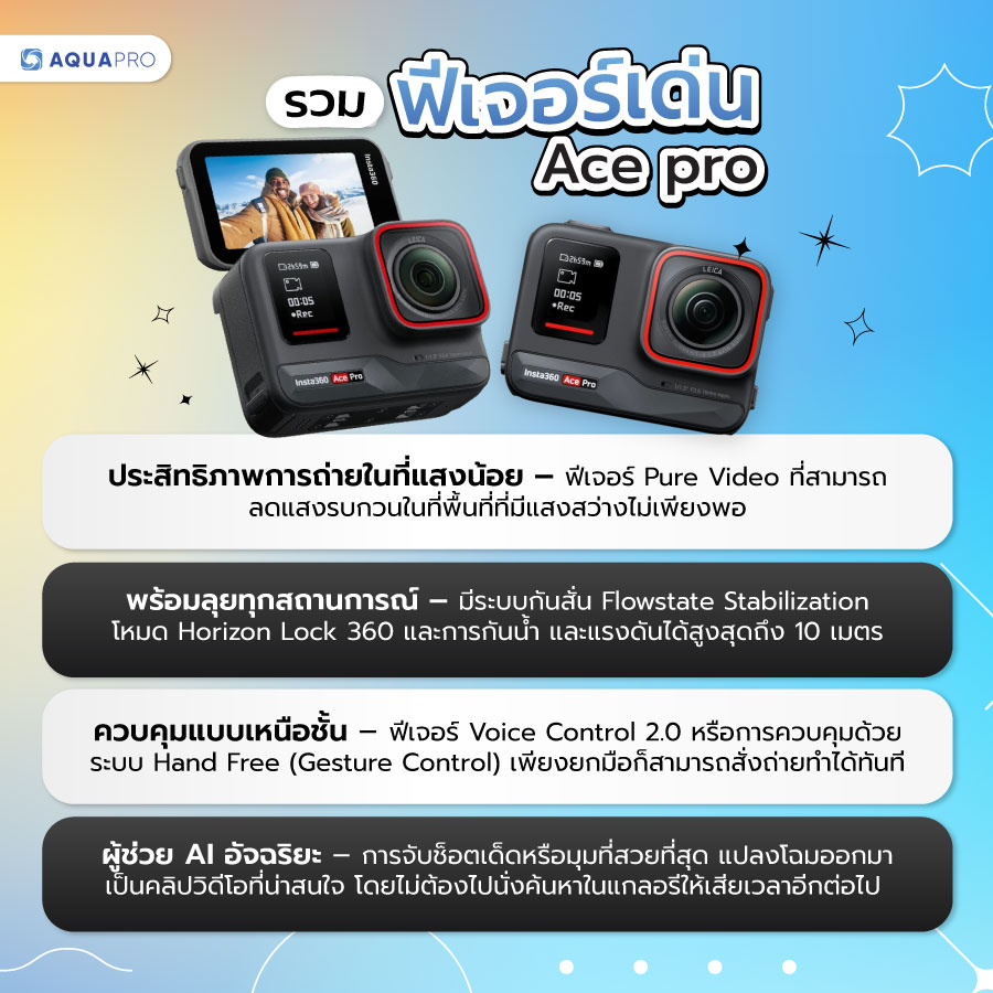 insta360 ace pro ราคา