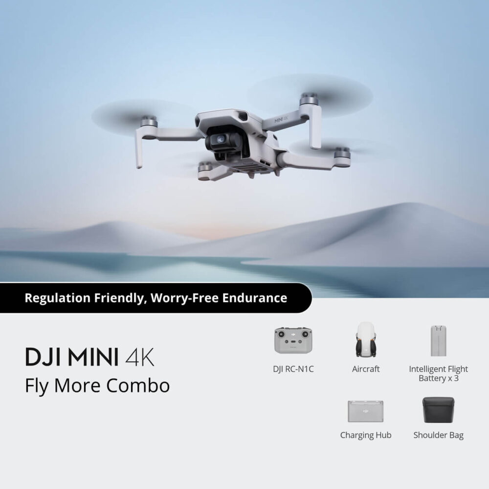 (Pre-Order 7-30 วัน) DJI Mini 4K / Mini 4K Fly More Combo ประกันศูนย์ไทย - Image 3