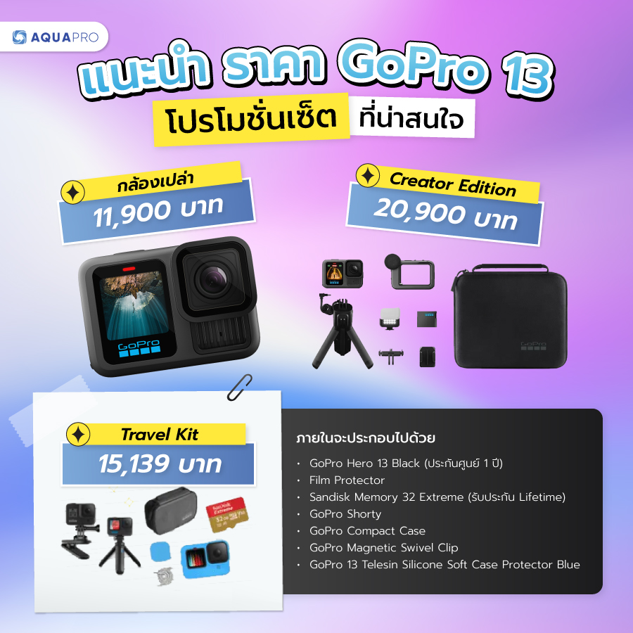 ราคา GoPro 13