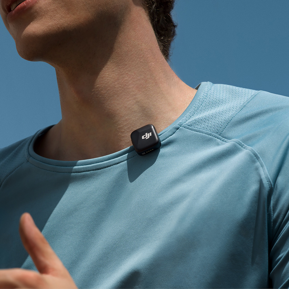 DJI Mic Mini Transmitter (Infinity Black) สีดำ + DJI Mic Mini Multi-Color Windscreens ไมค์เดี่ยว + อุปกรณ์กันเสียงลม ประกันศูนย์ไทย - Image 8