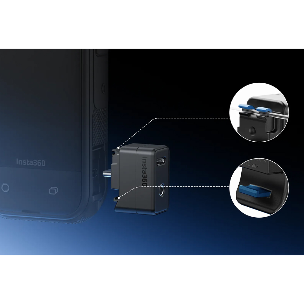 Insta360 X5 Mic Adapter ของแท้ - Image 7
