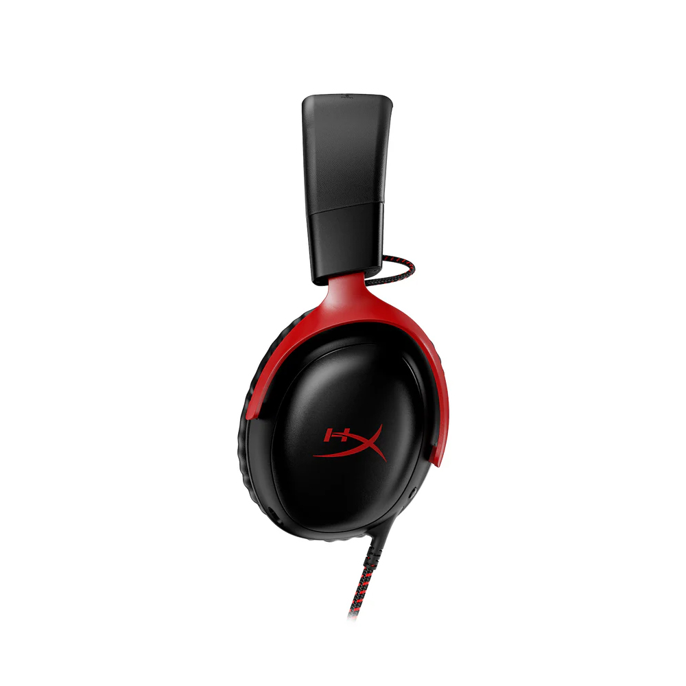 HyperX Cloud III Wireless Gaming Headset (Black-Red) หูฟังมีสาย หูฟังเกมมิ่ง แข็งแรง ใส่ทน ประกัน 2 ปี - Image 5