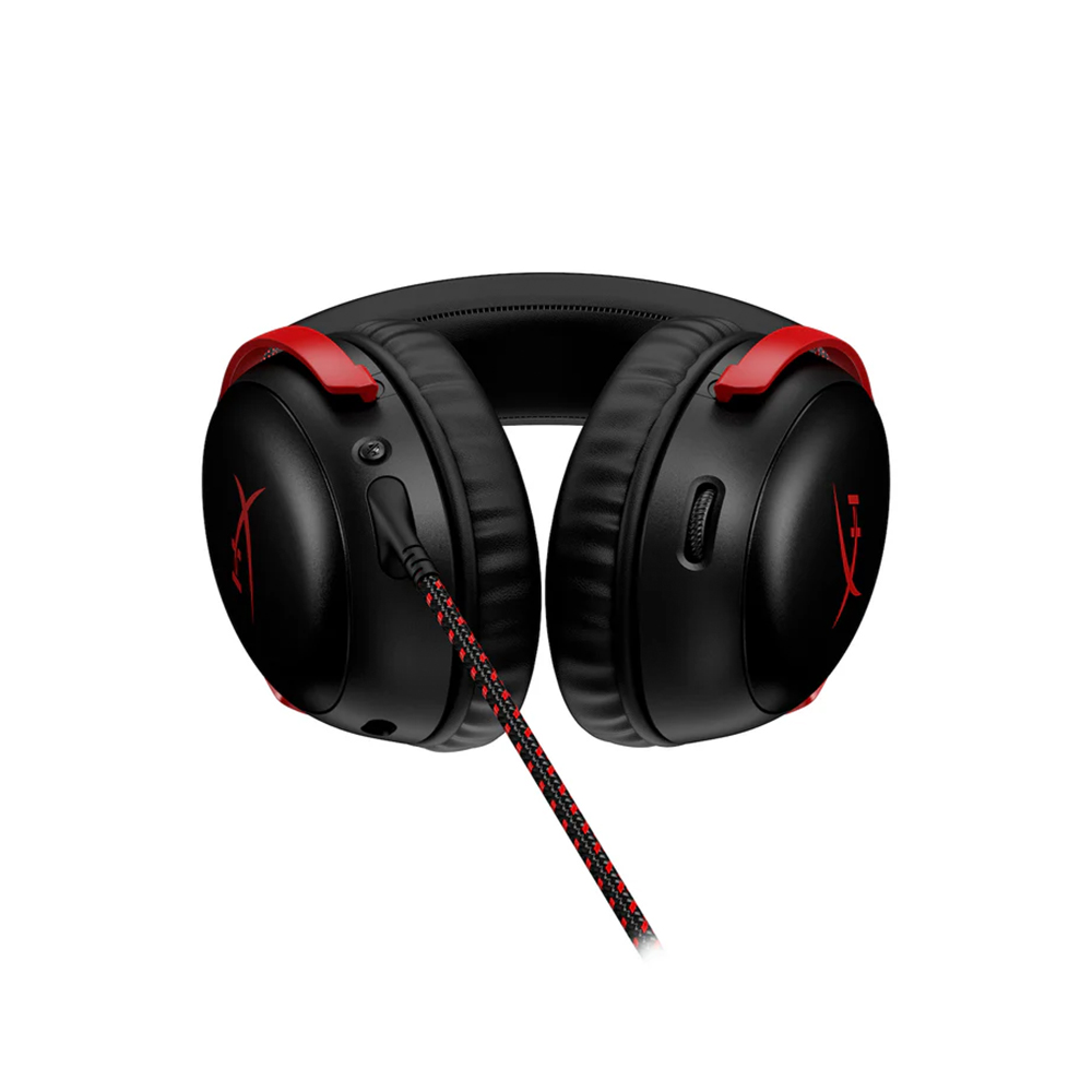 HyperX Cloud III Wireless Gaming Headset (Black-Red) หูฟังมีสาย หูฟังเกมมิ่ง แข็งแรง ใส่ทน ประกัน 2 ปี - Image 3