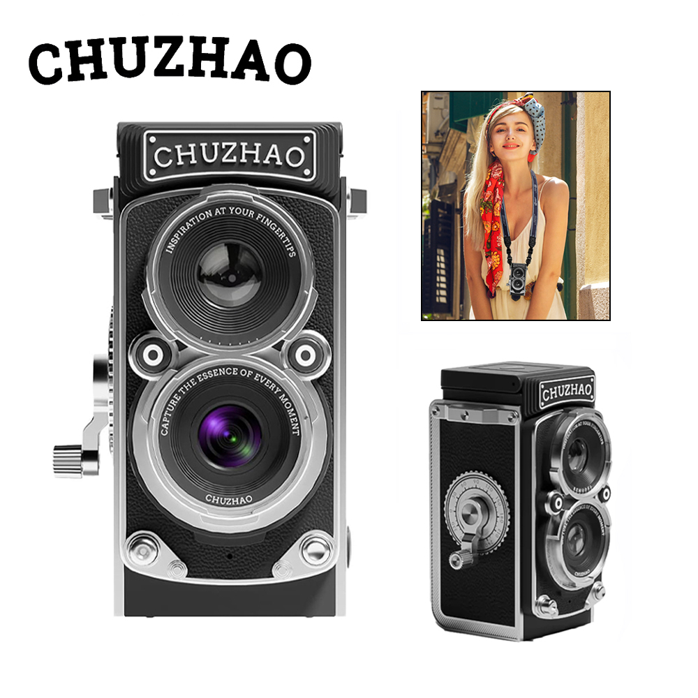 Chuzhao M1 Vintage Mini Digital Camera Retro กล้องขนาดเล็กแบบพกพา สไตล์วินเทจ