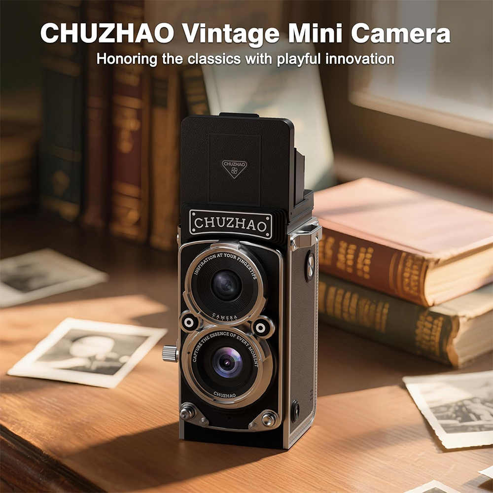 Chuzhao M1 Vintage Mini Digital Camera Retro กล้องขนาดเล็กแบบพกพา สไตล์วินเทจ - Image 9