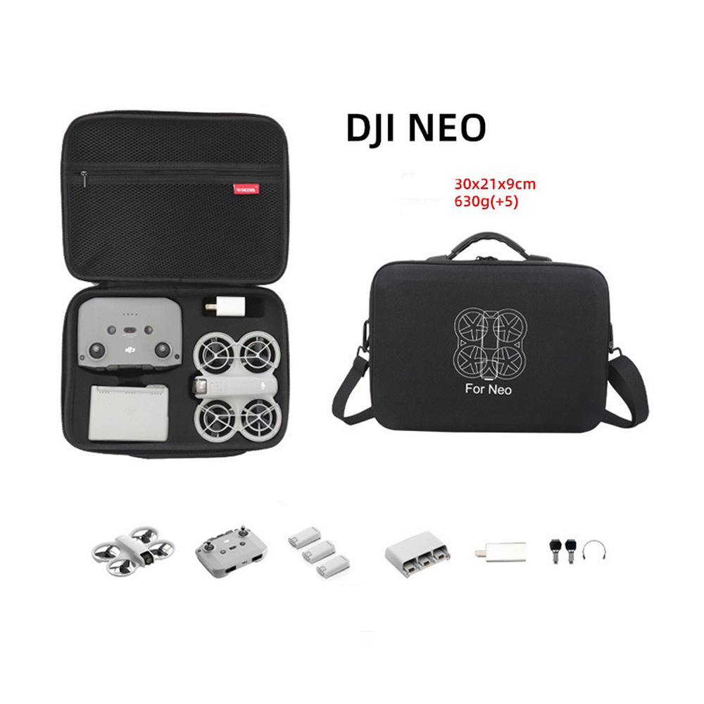 DJI Neo Fly More Combo Bag Black With Shoulder Strap No.2 a317 กระเป๋าใส่ DJI Neo