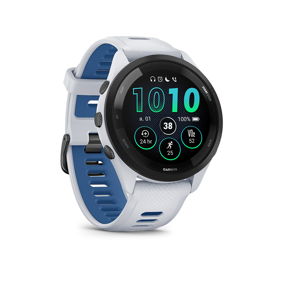 Garmin Forerunner 265 Music, WIFI, GPS, KOR/SEA, Whitestone 010-02810-51 ของแท้ - Image 3