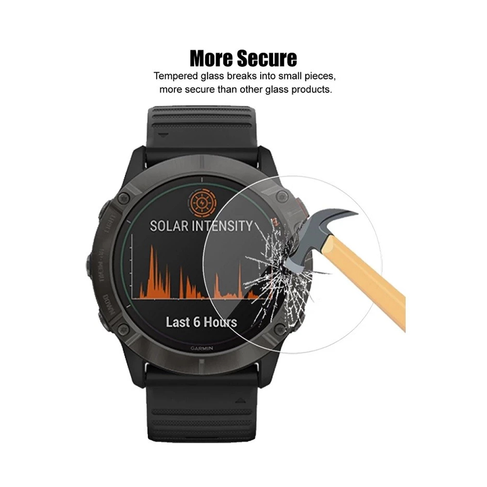 Focus Vivoactive 6/5/Venu/Vivomove Sport CF TPU Curved Fit ไม่มีฟิล์มหลัง ฟิล์มนิ่ม ฟิล์มกันรอยเต็มจอลงโค้ง ฟิล์มนาฬิกาการ์มิน เนื้อฟิล์ม แบบใส ปกป้องได้เต็มหน้าจอ Film Smartwatch - Image 5