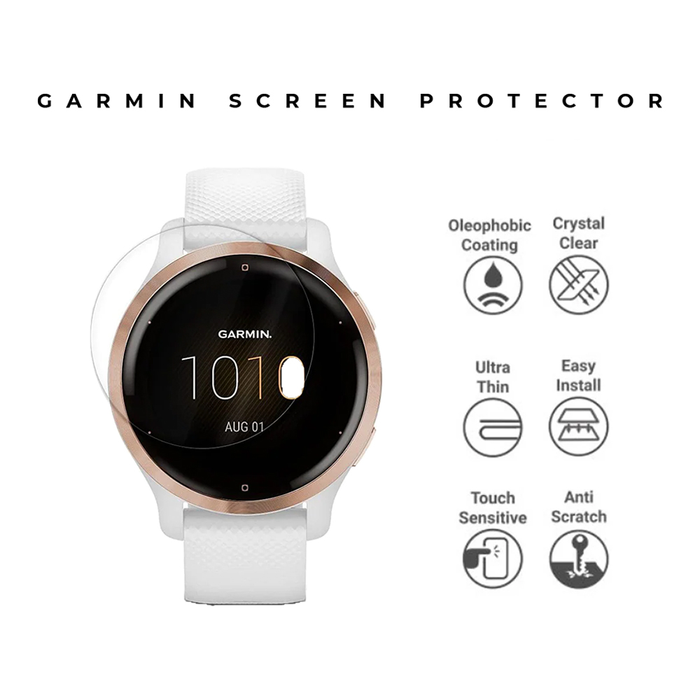 Focus Vivoactive 6/5/Venu/Vivomove Sport CF TPU Curved Fit ไม่มีฟิล์มหลัง ฟิล์มนิ่ม ฟิล์มกันรอยเต็มจอลงโค้ง ฟิล์มนาฬิกาการ์มิน เนื้อฟิล์ม แบบใส ปกป้องได้เต็มหน้าจอ Film Smartwatch - Image 6