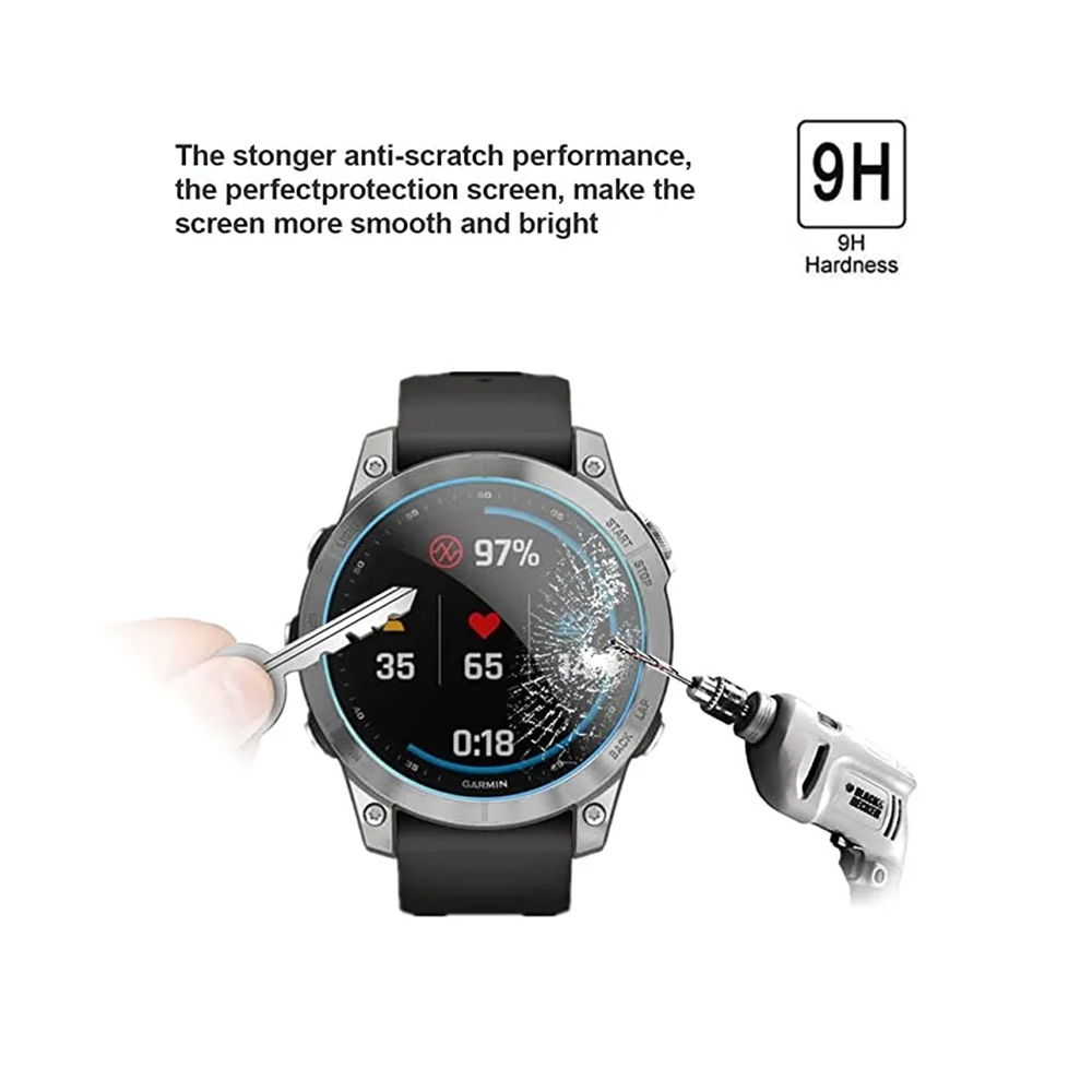 Focus Vivoactive 6/5/Venu/Vivomove Sport CF TPU Curved Fit ไม่มีฟิล์มหลัง ฟิล์มนิ่ม ฟิล์มกันรอยเต็มจอลงโค้ง ฟิล์มนาฬิกาการ์มิน เนื้อฟิล์ม แบบใส ปกป้องได้เต็มหน้าจอ Film Smartwatch - Image 9