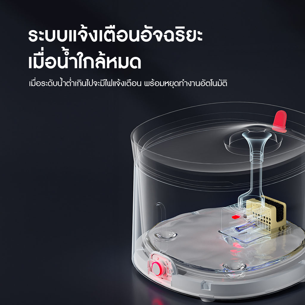 HomeRunPet Pet Fountain UVC Wireless Pump CF20 รับประกันศูนย์ไทย 1 ปี - Image 3