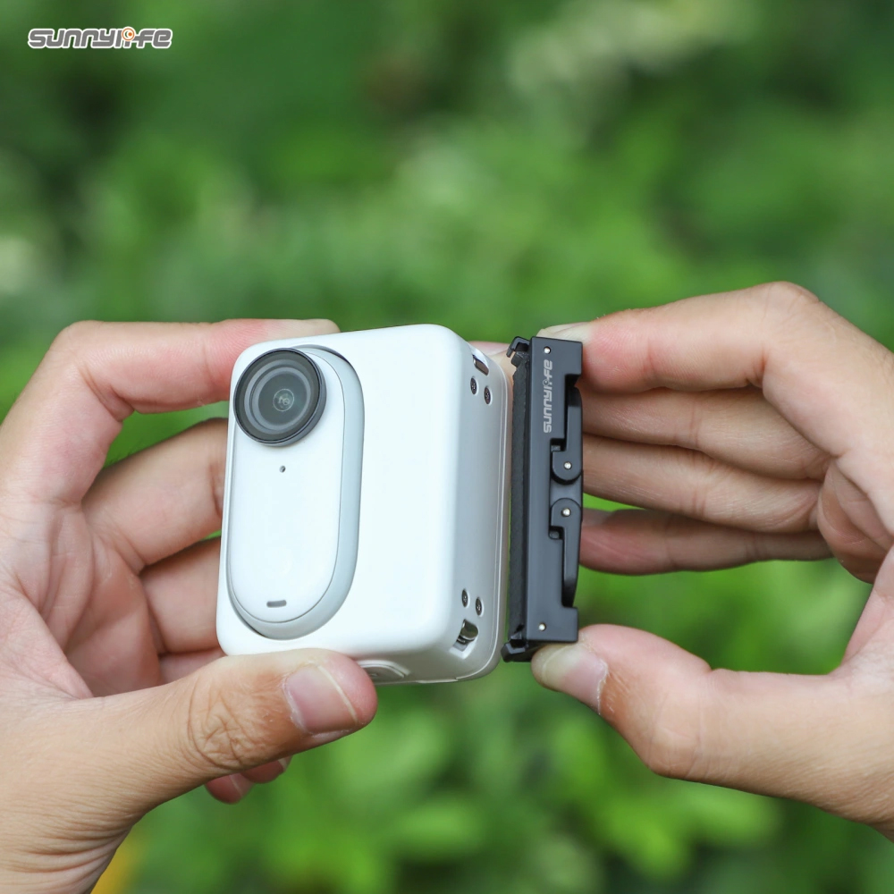 Sunnylife IST-AD692-D Insta360 GO 3S / GO 3 Magnetic Quick Release Mount Action Camera Selfie Stick Tripod Adapter Foldable Cam Stand - Image 7