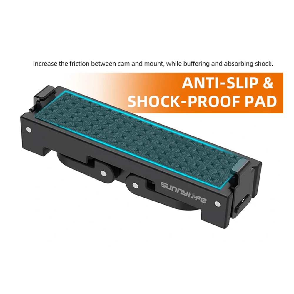 Sunnylife IST-AD692-D Insta360 GO 3S / GO 3 Magnetic Quick Release Mount Action Camera Selfie Stick Tripod Adapter Foldable Cam Stand - Image 6