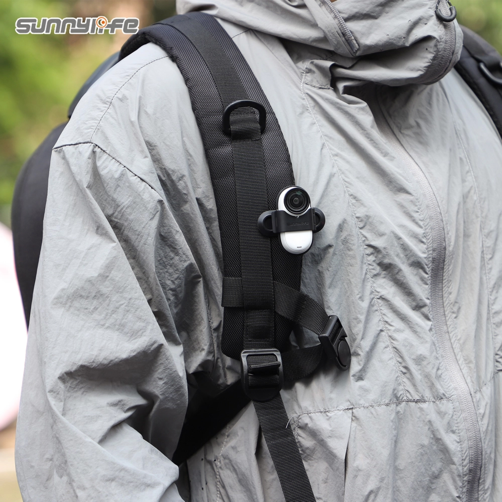 (Pre-Order 7-15 วัน) Sunnylife G3S-J896-D Insta360 GO 3S / GO 3 - 360 Degree Rotation Backpack Clip Action Camera Clamp Mount Accessories - Image 6