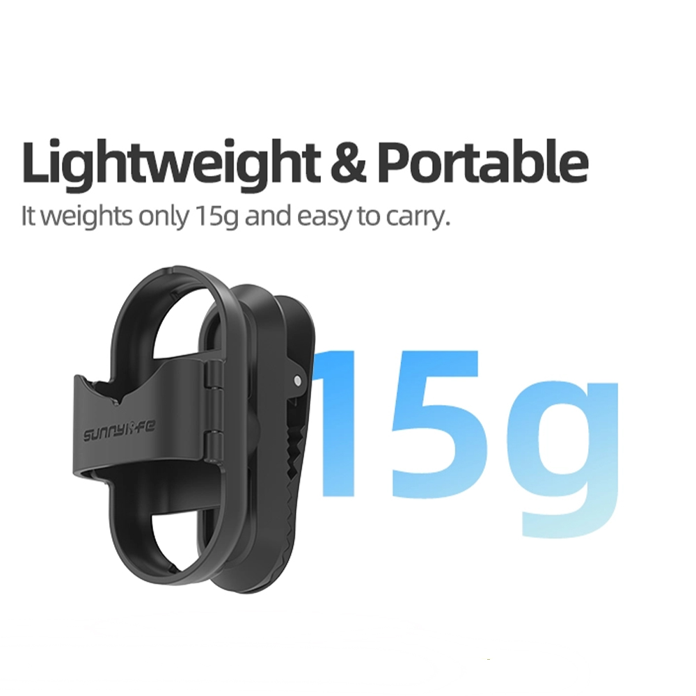 (Pre-Order 7-15 วัน) Sunnylife G3S-J896-D Insta360 GO 3S / GO 3 - 360 Degree Rotation Backpack Clip Action Camera Clamp Mount Accessories - Image 4