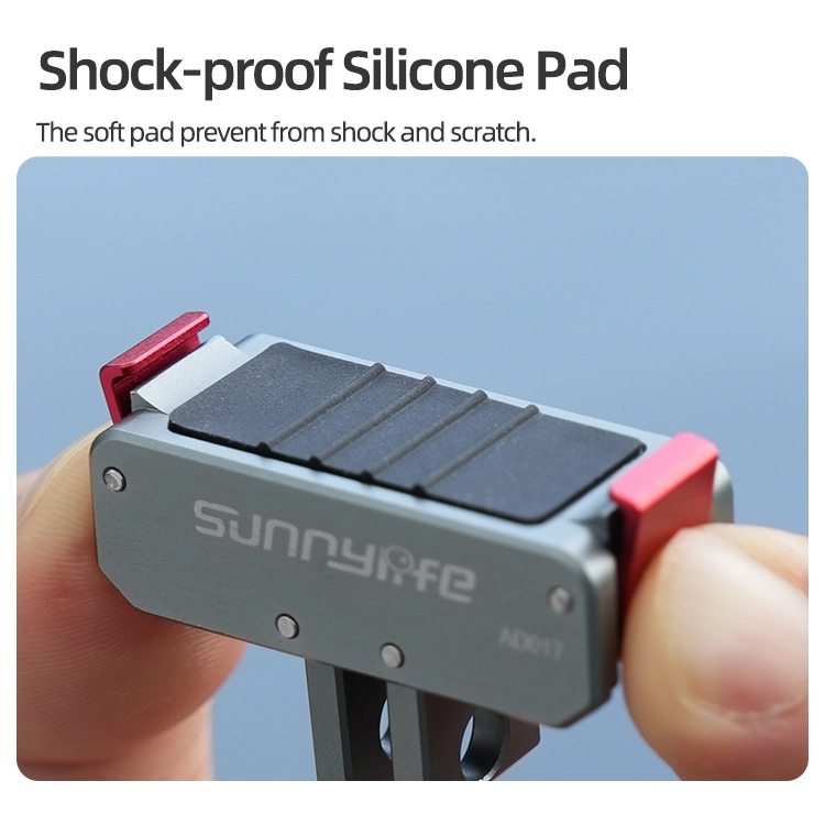 Sunnylife AD017-T DJI Nano/360/Action 5/4/3 Metal Magnetic Quick Release Adapter Mount Action Camera Foldable Cam Stand 1/4" Adapter - Image 9