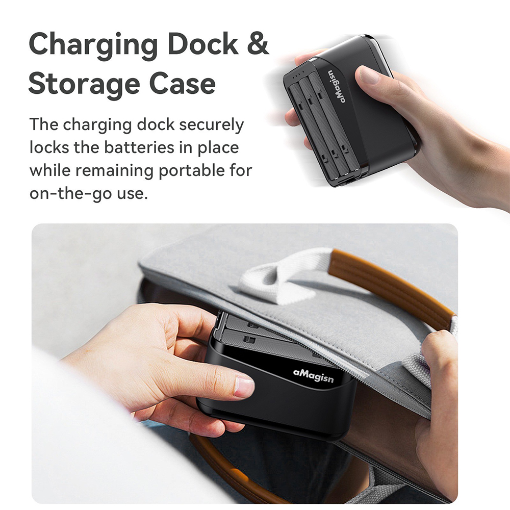 (Pre-Order 7-15 วัน) Insta360 X5 aMagisn Battery Charging Hub + Insta360 X5 Battery ของแท้ - Image 7