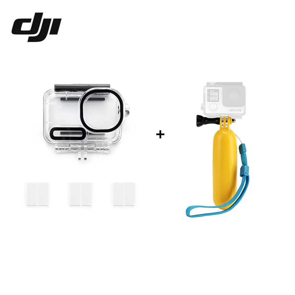 DJI Osmo Action 6 Waterproof Case เคสกันน้ำกัน DJI Action 6 น้ำลึก 60 เมตร ของแท้+ทุ่นลอยน้ำเหลือง