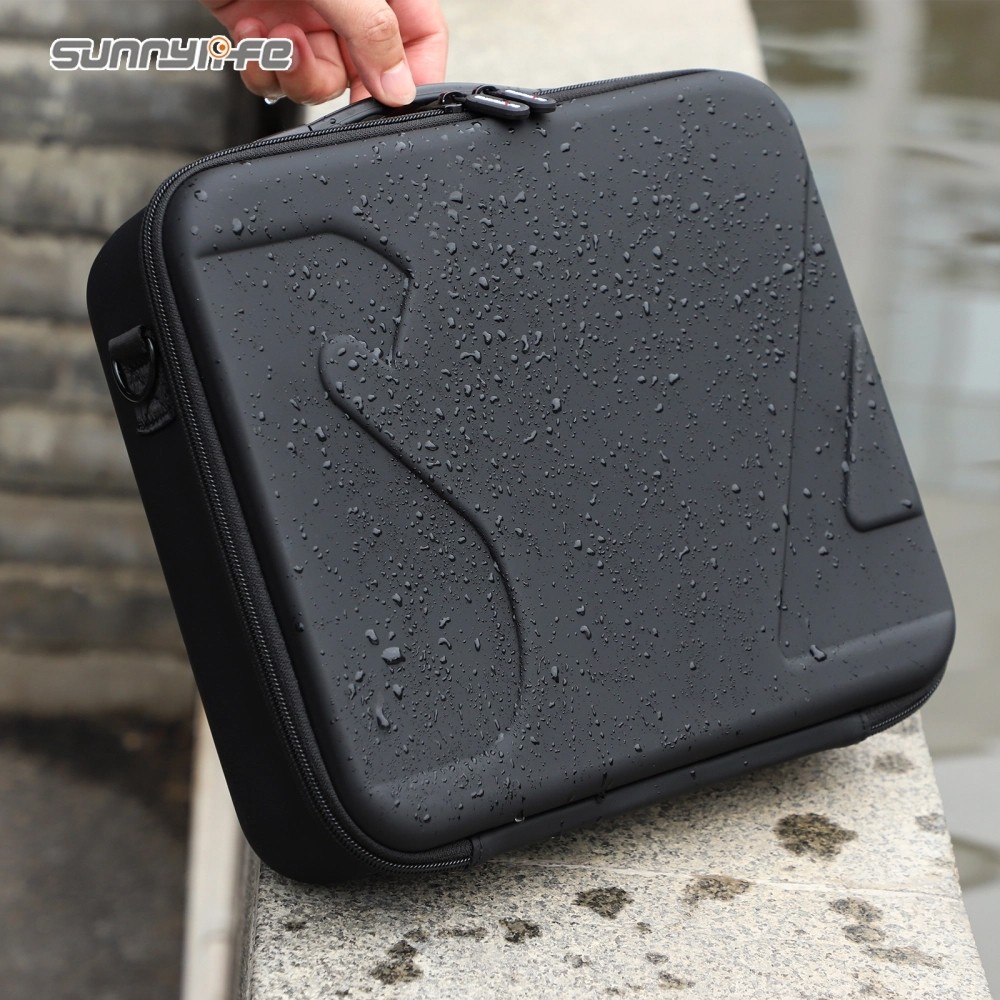 Sunnylife FP-B958-D DJI Flip Portable Carrying Case Shoulder Bag Combo PU Leather Protective Bag Hard Travel Case Access - Image 3
