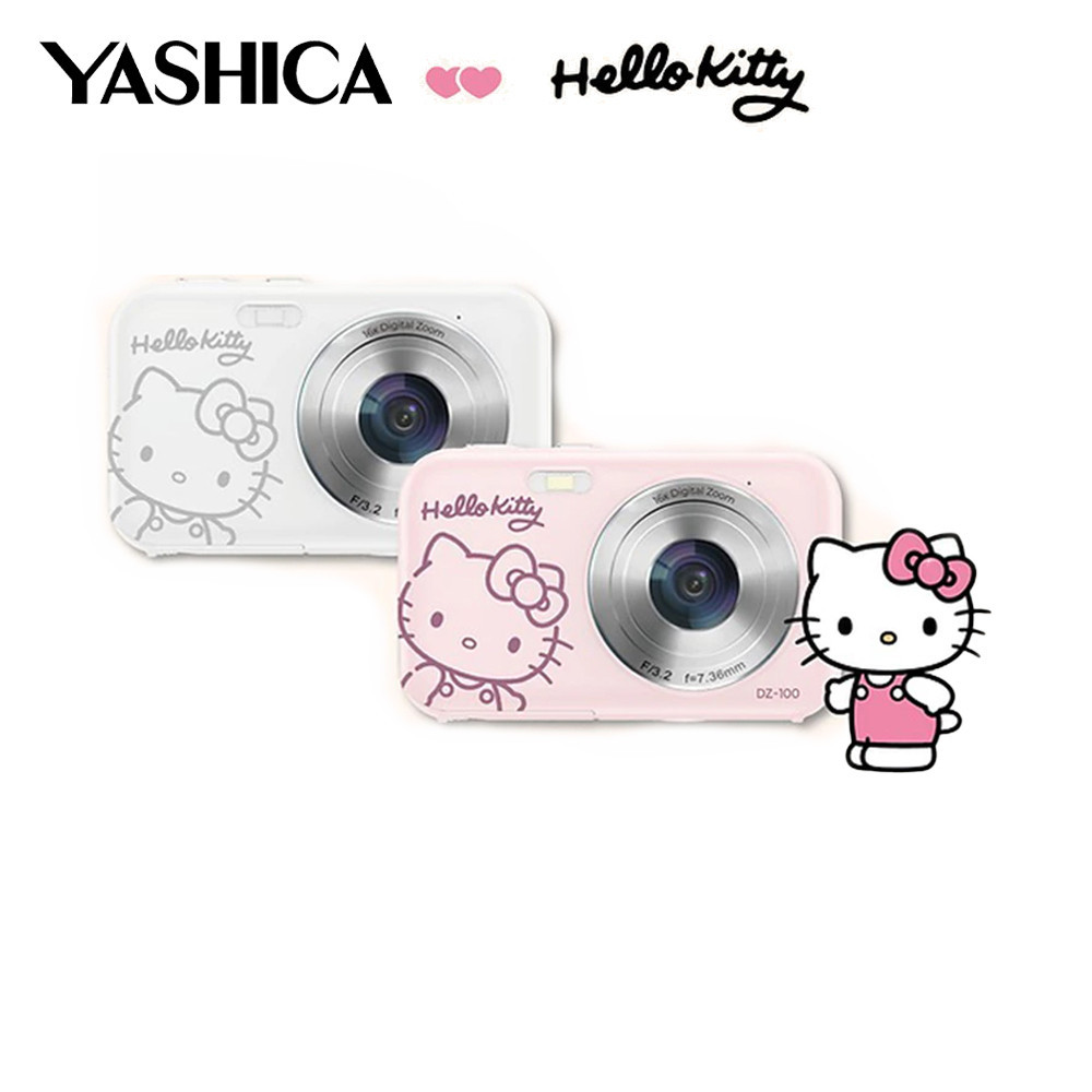 Yashica กล้องดิจิตอล x Hello Kitty Digital Camera ประกันศูนย์ Yashica DZ-100 DZ100