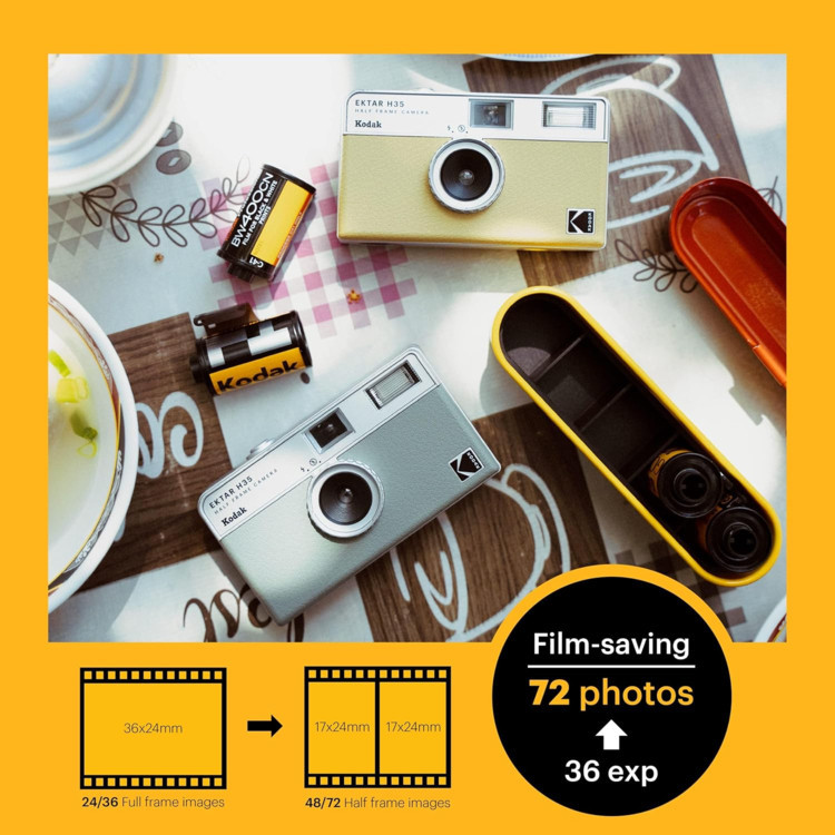 Kodak กล้อง Ektar H35 Half Frame Film Camera ประกันศูนย์ กล้องฟิล์ม Half Frame - Image 7