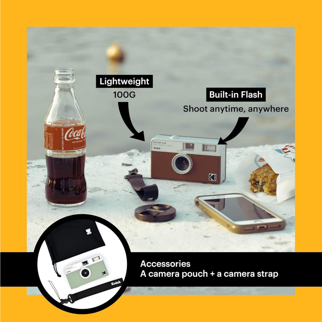 Kodak กล้อง Ektar H35 Half Frame Film Camera ประกันศูนย์ กล้องฟิล์ม Half Frame - Image 6