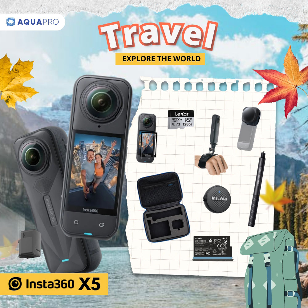 Insta360 X5 โปรโมชั่น พร้อมอุปกรณ์เสริมสุดคุ้ม - Image 11