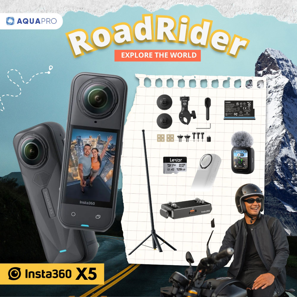 Insta360 X5 โปรโมชั่น พร้อมอุปกรณ์เสริมสุดคุ้ม - Image 9
