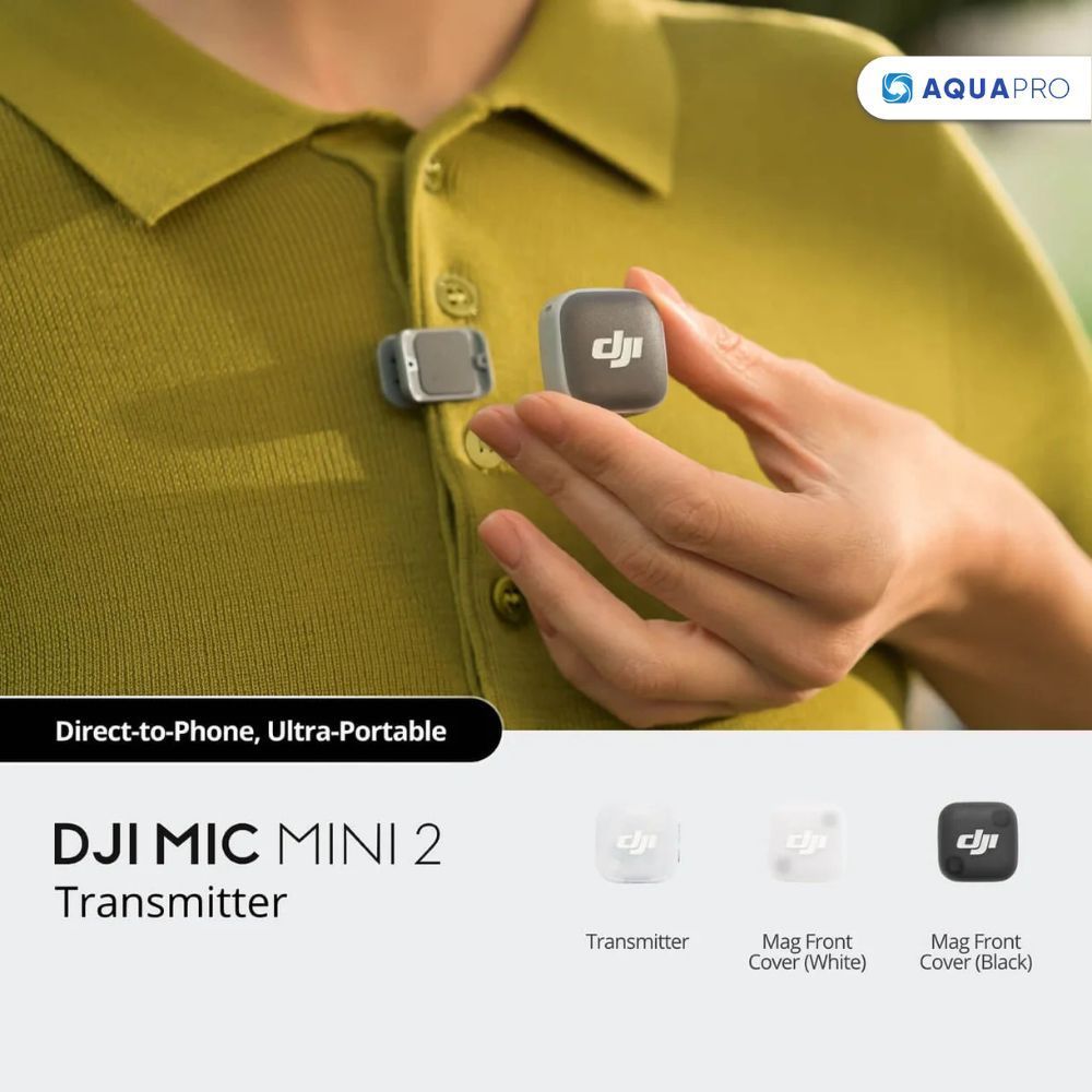 DJI Mic Mini 2 Wireless Microphone | ป้องกันเสียงแตก | ตัดเสียงรบกวน 2 ระดับ - Image 6