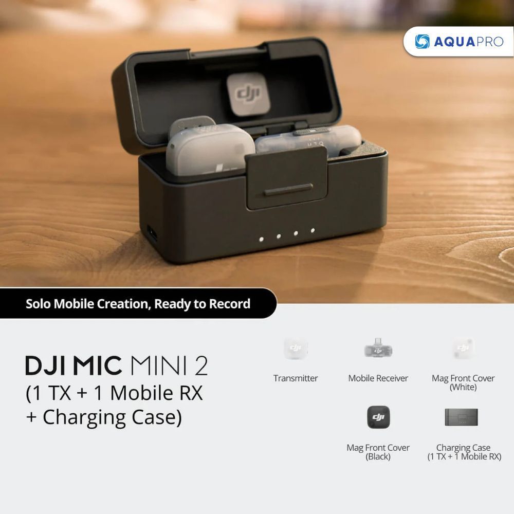DJI Mic Mini 2 Wireless Microphone | ป้องกันเสียงแตก | ตัดเสียงรบกวน 2 ระดับ - Image 7