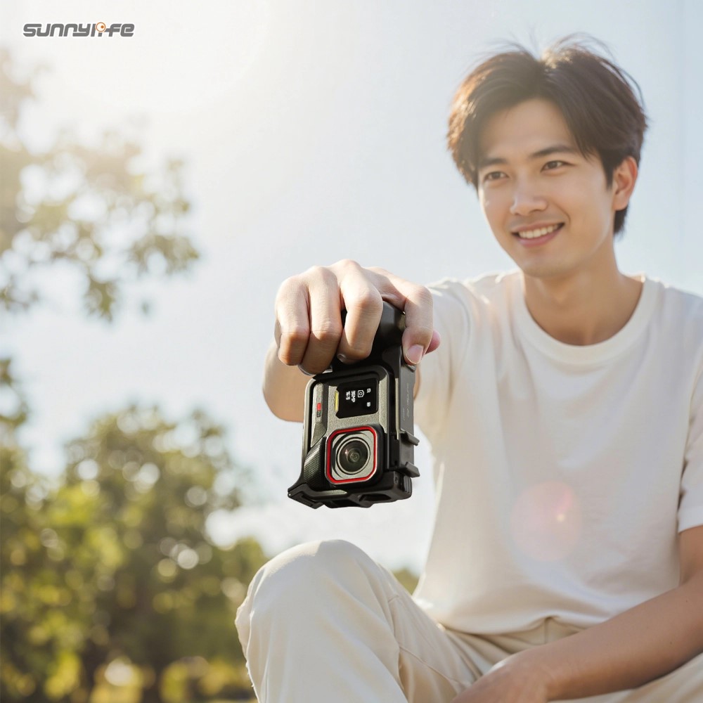 Sunnylife EP2-BK037-D Insta360 Ace Pro 2/1 Street Photography Handle เคสป้องกัน Insta360 Ace Pro 2/1 - Image 6
