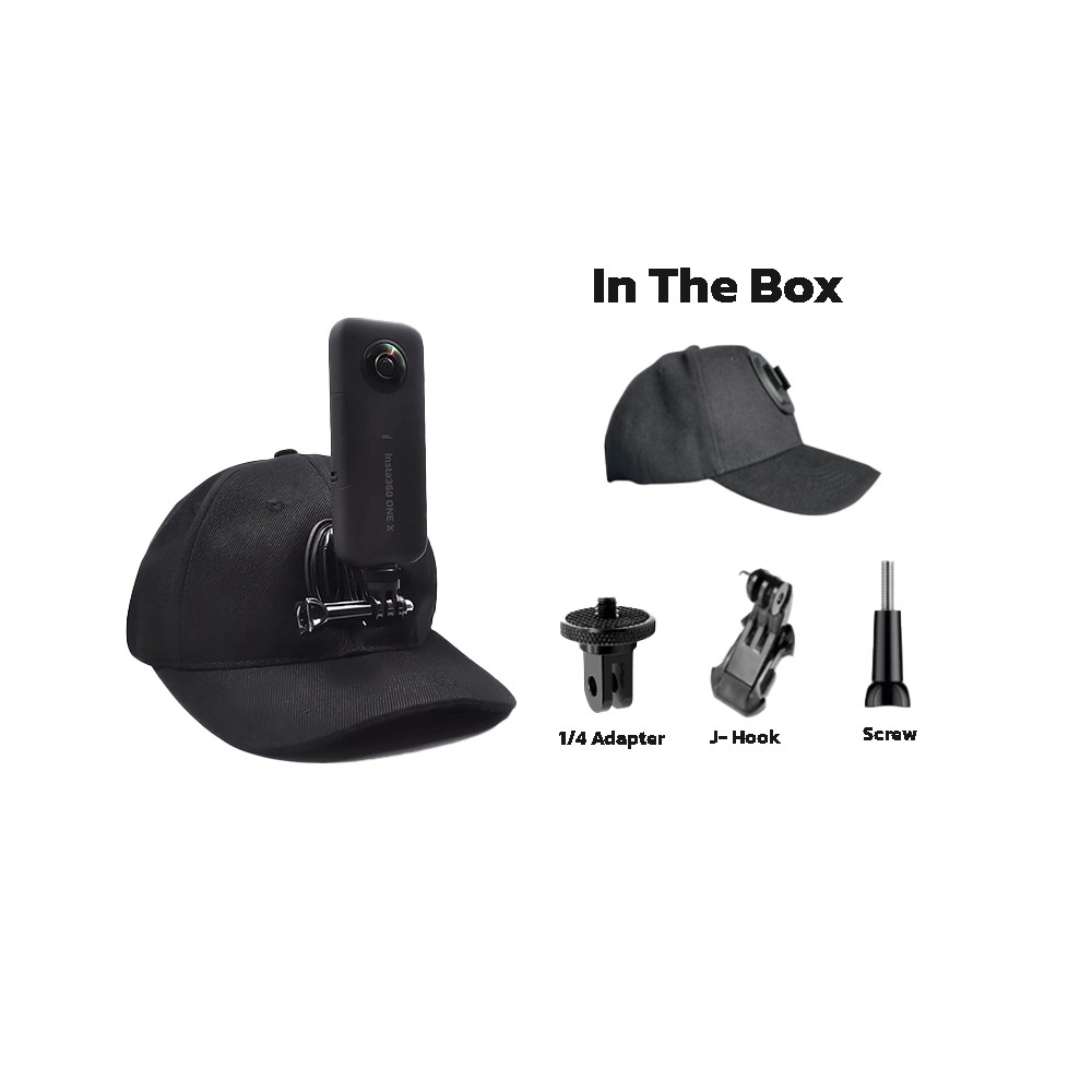 Sun Hat Cap for Gopro Hero DJI OSMO Action 5 4 Pro Camera Accessories By AquaproThailand