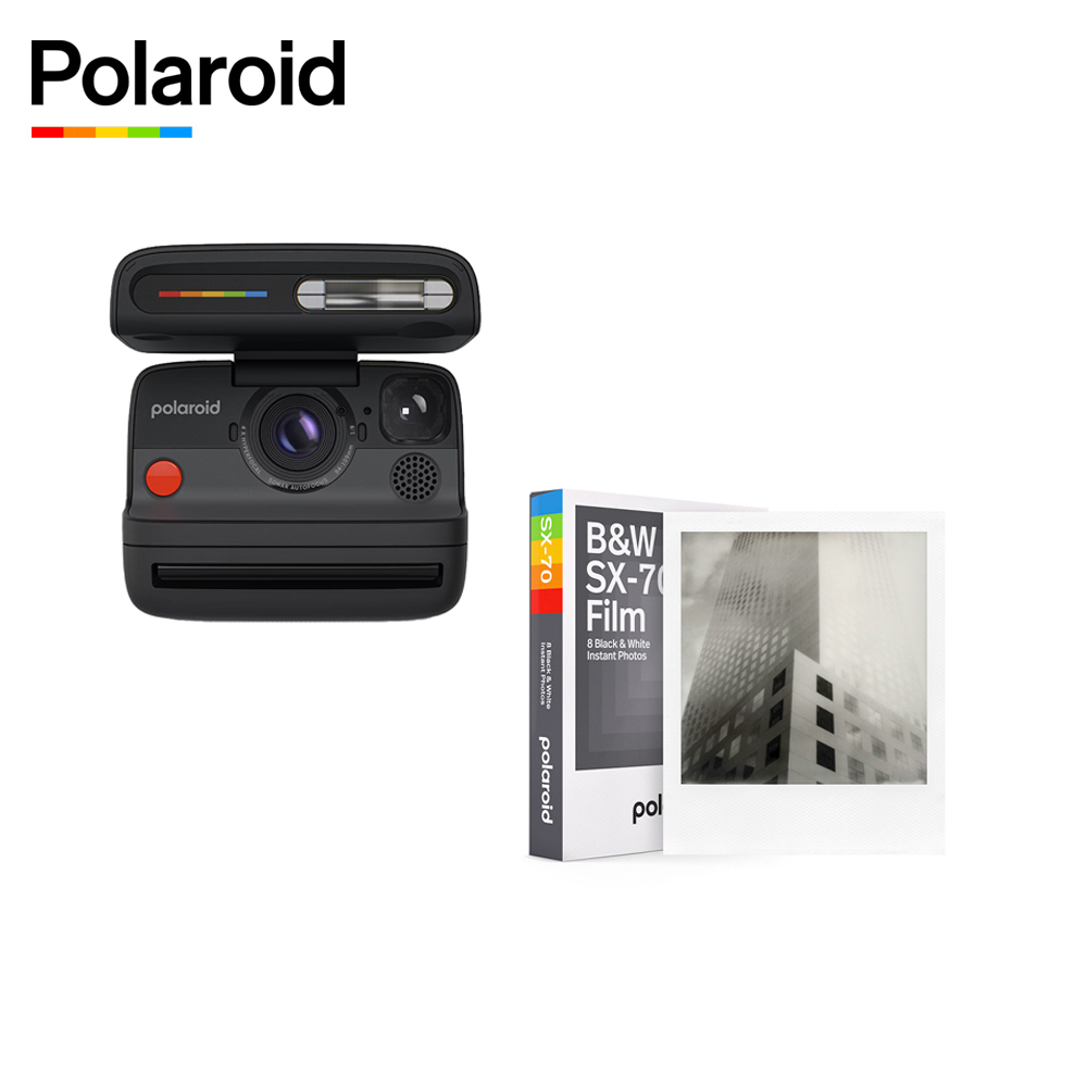 (Promotion ลด 5% 1 - 30 September 2026) Polaroid Flip + Polaroid B&W Film I-Type Instant Film