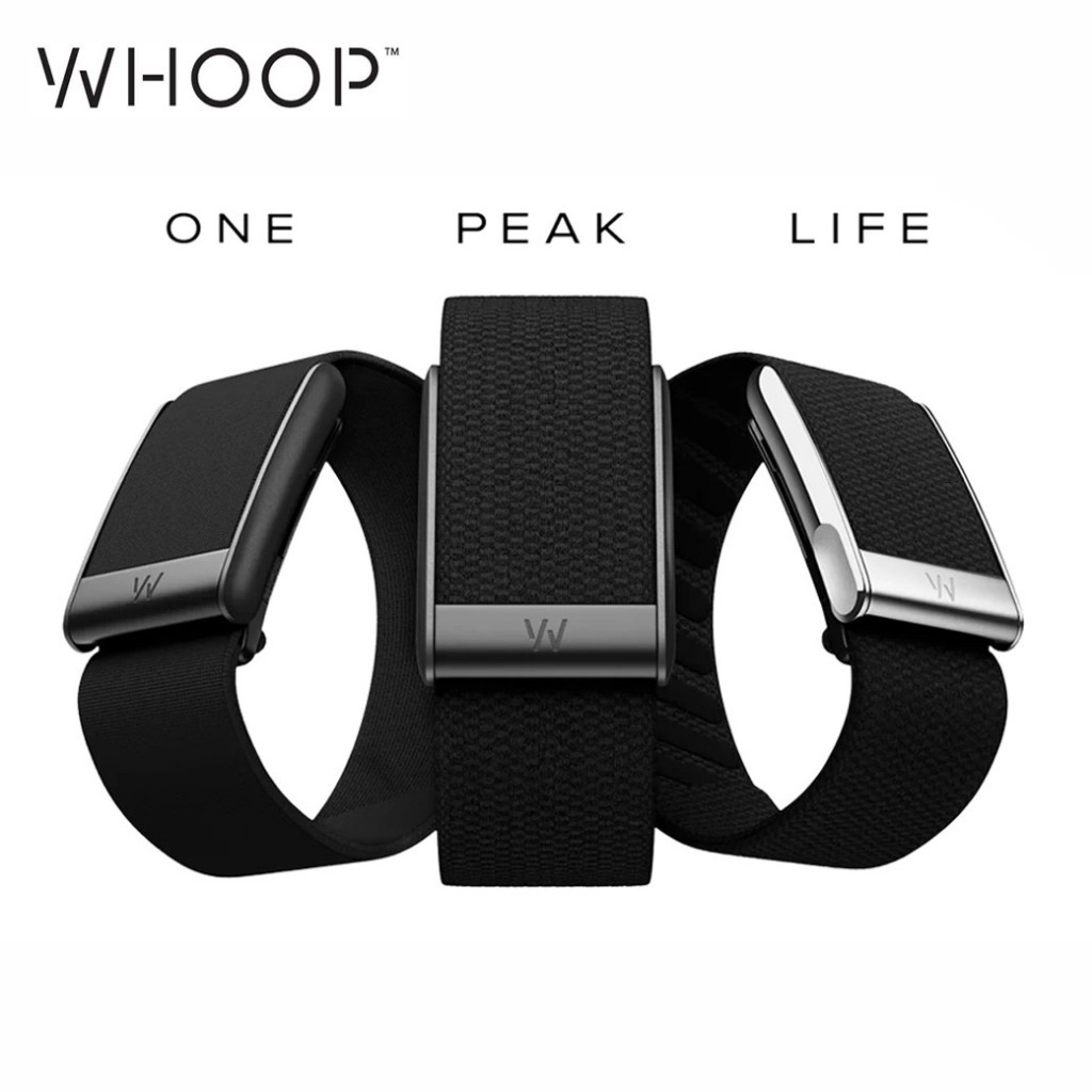WHOOP One | Peak | Life สายรัดข้อมือสุขภาพ สายรัดข้อมืออัจฉริยะ Fitness & Health Tracker สำหรับติดตามสุขภาพและการออกกำลังกาย รับประกันศูนย์ไทย 1 ปี